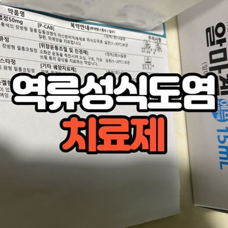 역류성 식도염 치료제