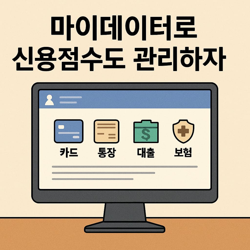 마이데이터로 신용점수 관리하기