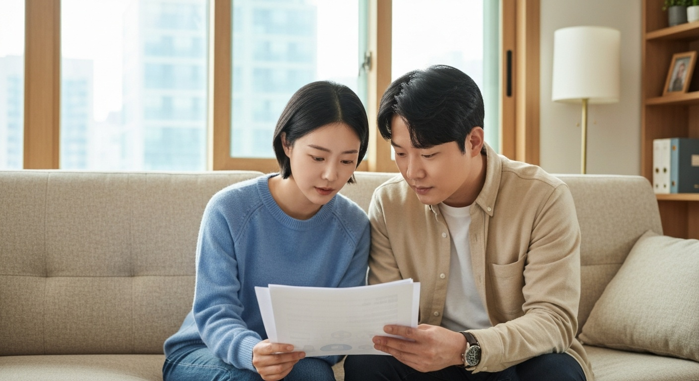 청약 통장 관리 부부
