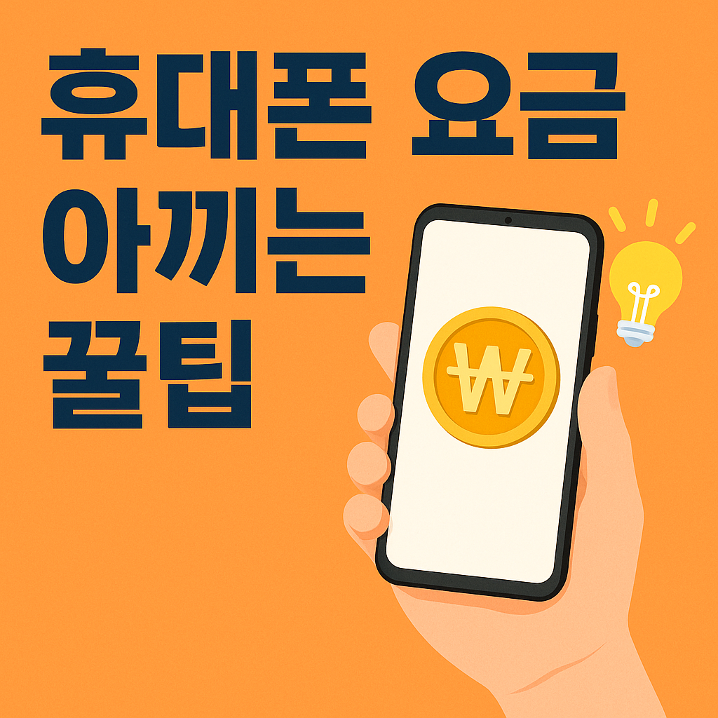 휴대폰 요금 절약