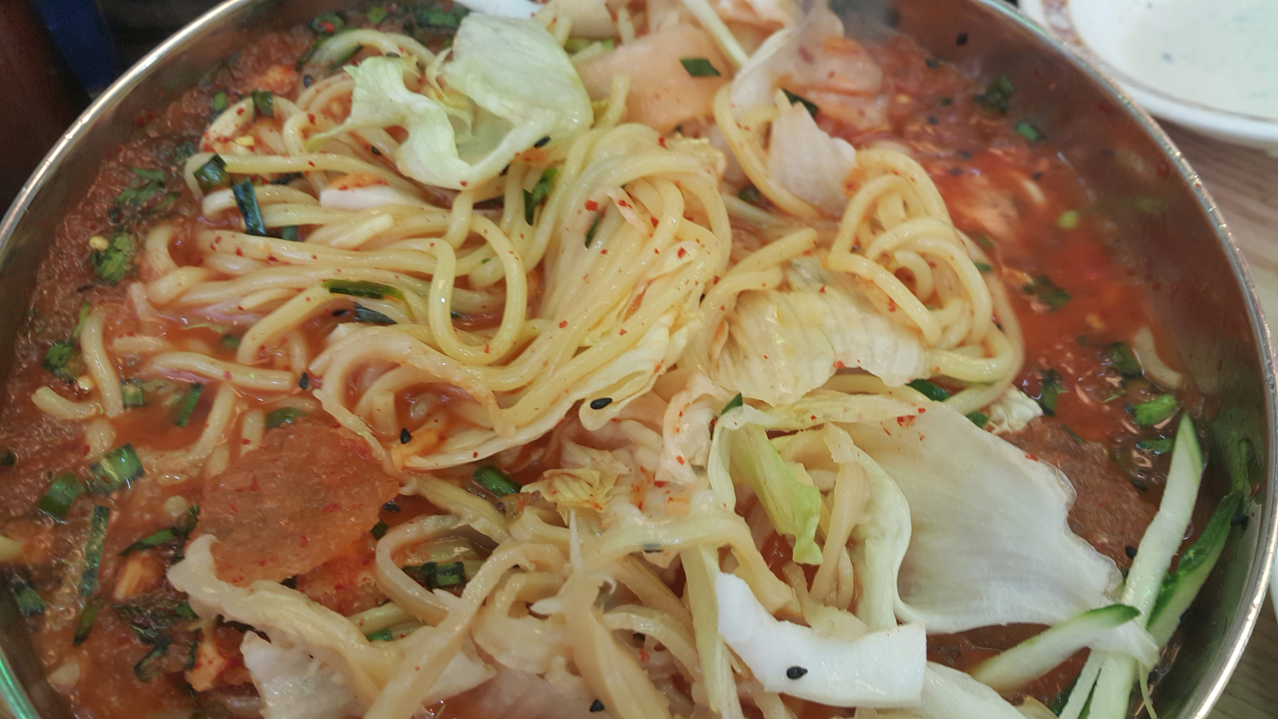 냉칼국수
