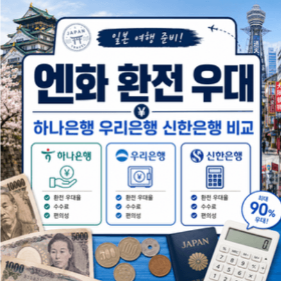 오사카-난바-환전소-도톤보리-엔화-환전-환율-비교