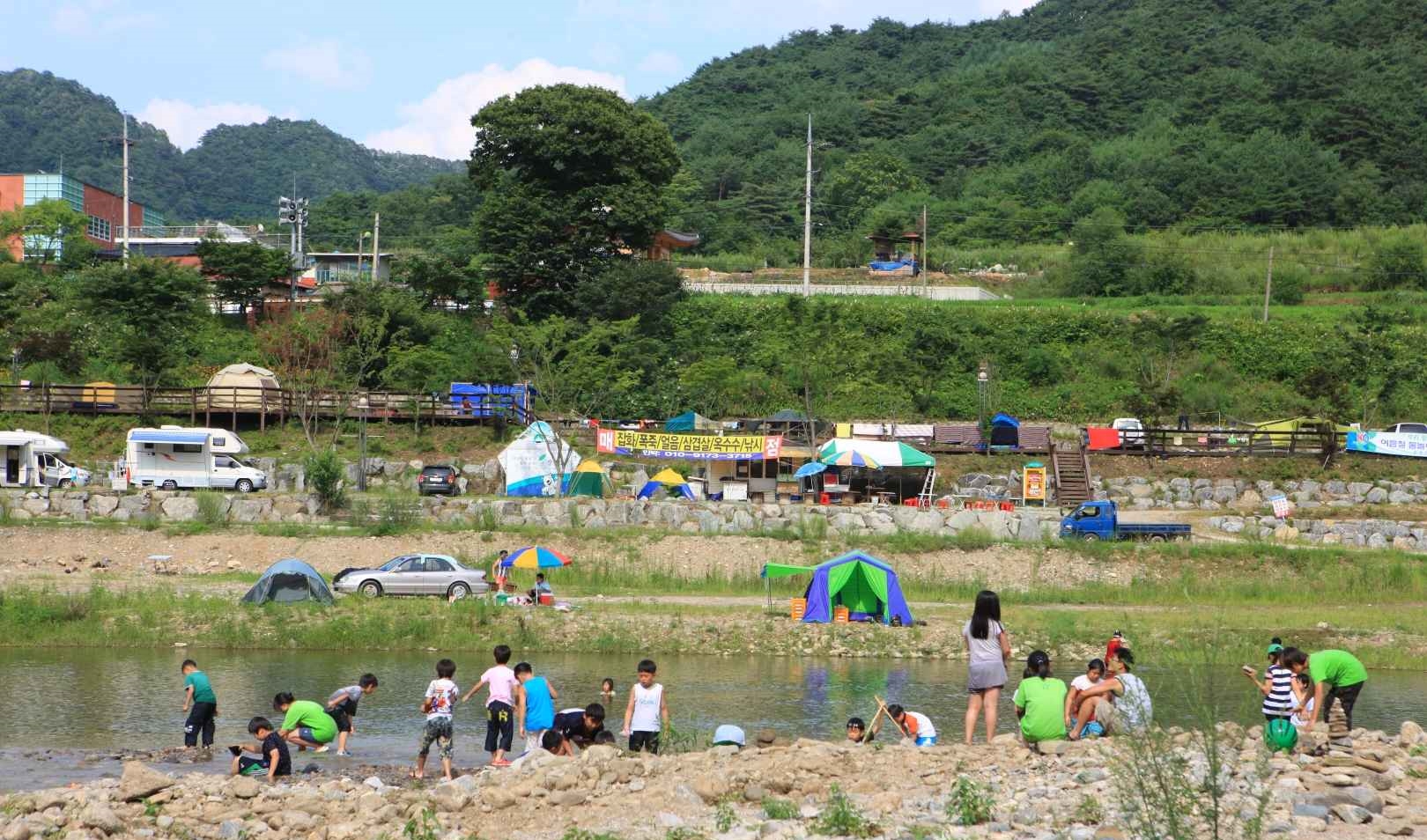 화천 딴산유원지