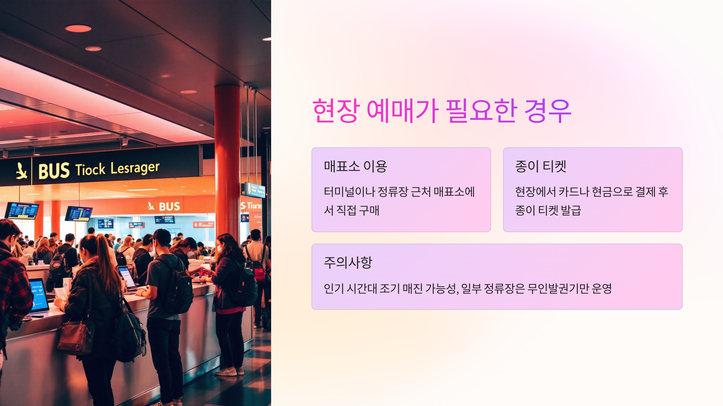 🏢 현장 예매가 필요한 경우