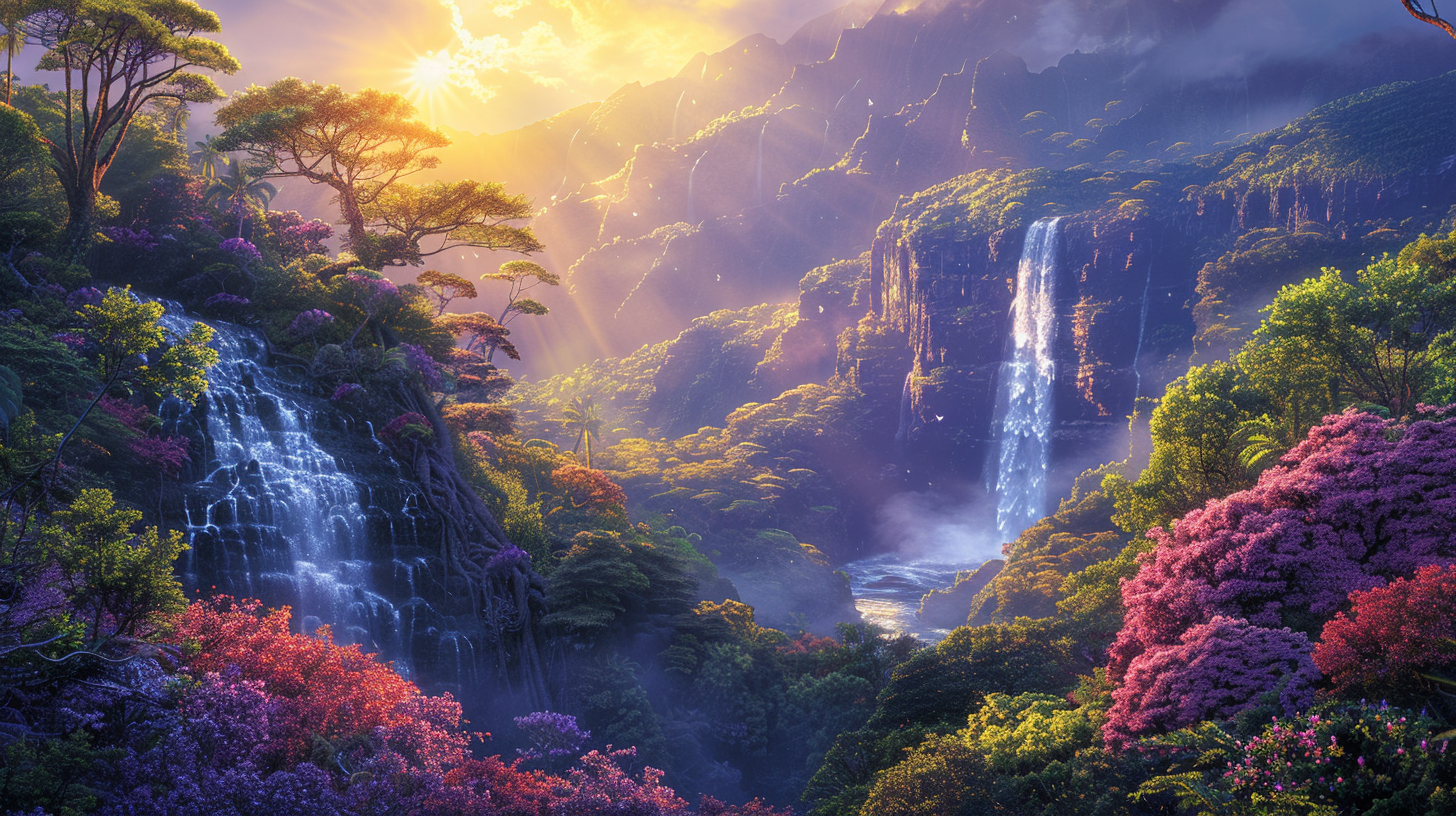 하와이 속 영화 아바타 촬영지 찾기 여행 소개