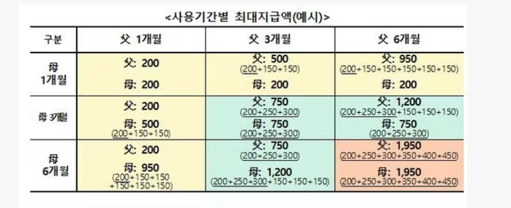 6+6 부모육아휴직