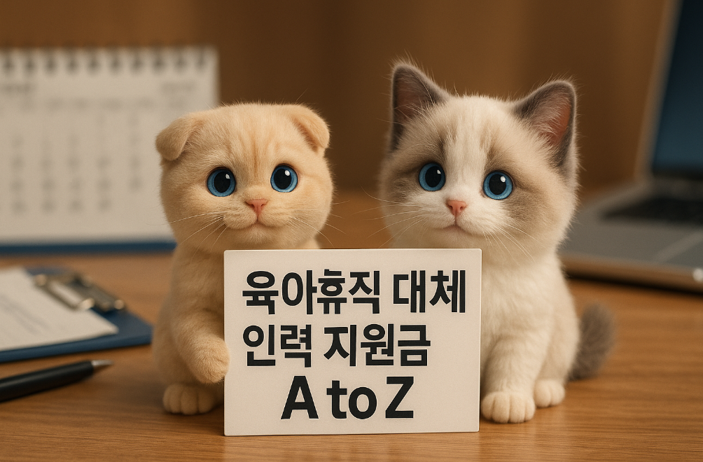 육아휴직 대체인력 지원금 A to Z