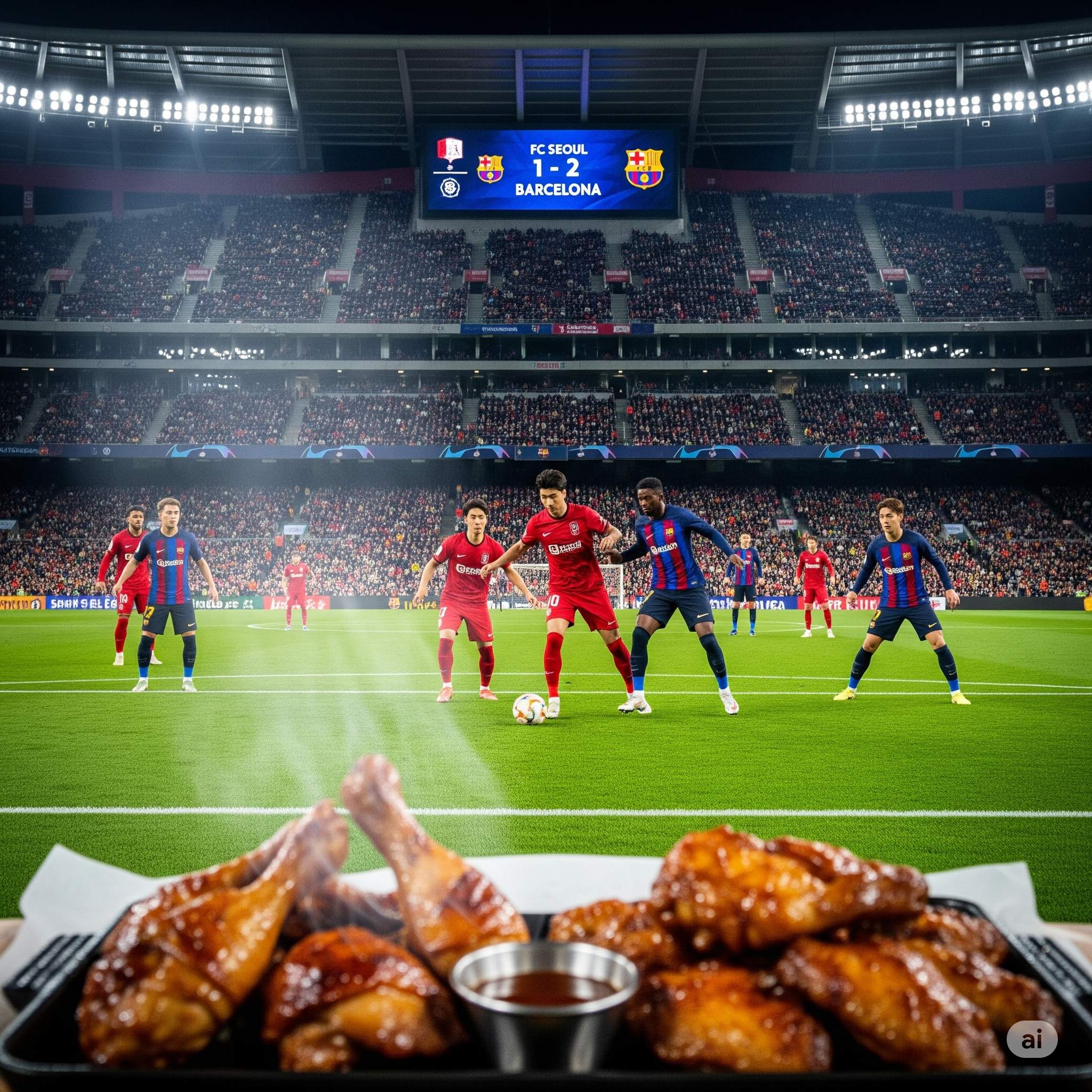 7월31일 fc서울 vs 바르셀로나 친선경기