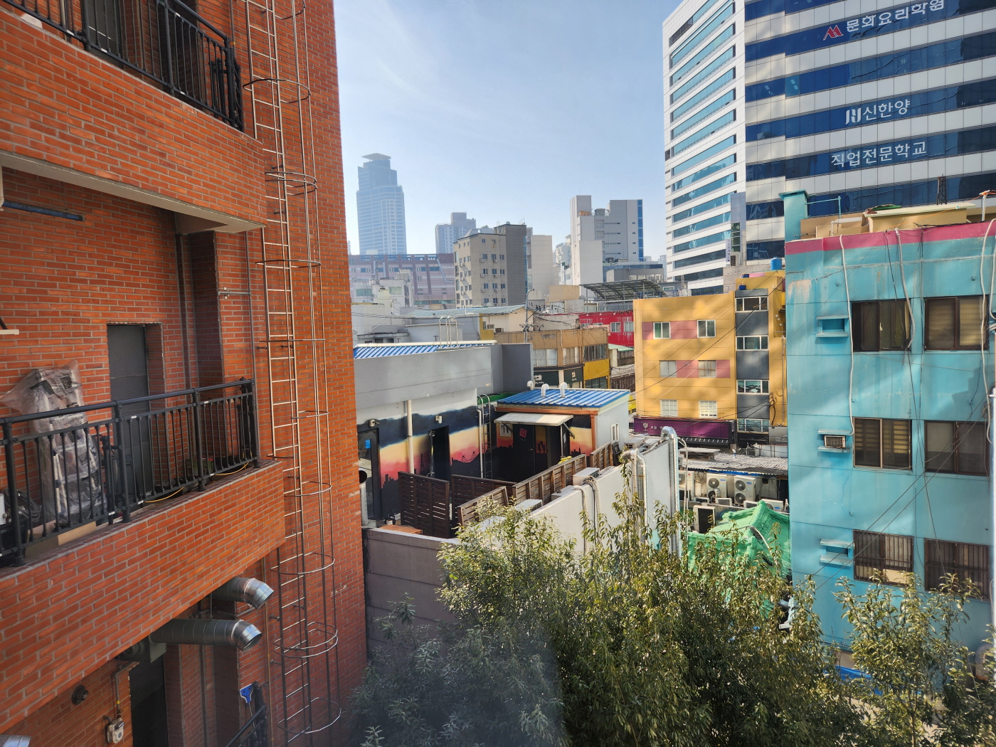 위워크 서면점 외부풍경