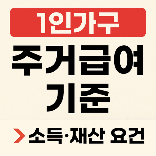 1인가구 주거급여