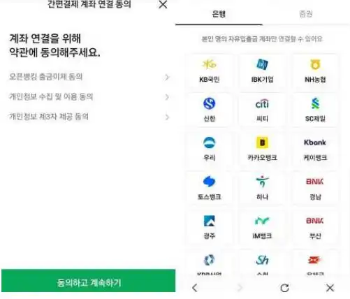 계좌동의