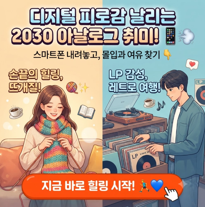 아나로그 취미 유행