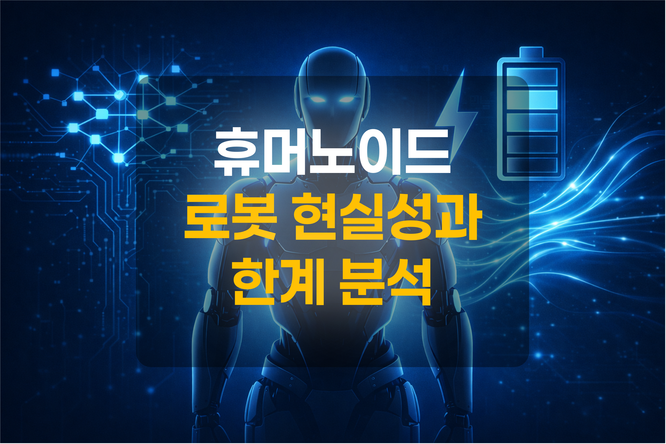 휴머노이드 로봇을 표현한 그림