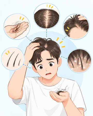 탈모초기증상으로 살펴보는 두피와 모발 변화14