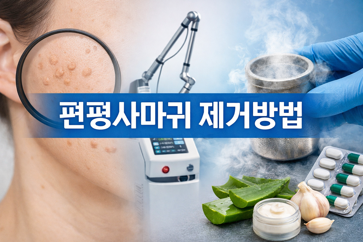 편평사마귀 제거방법