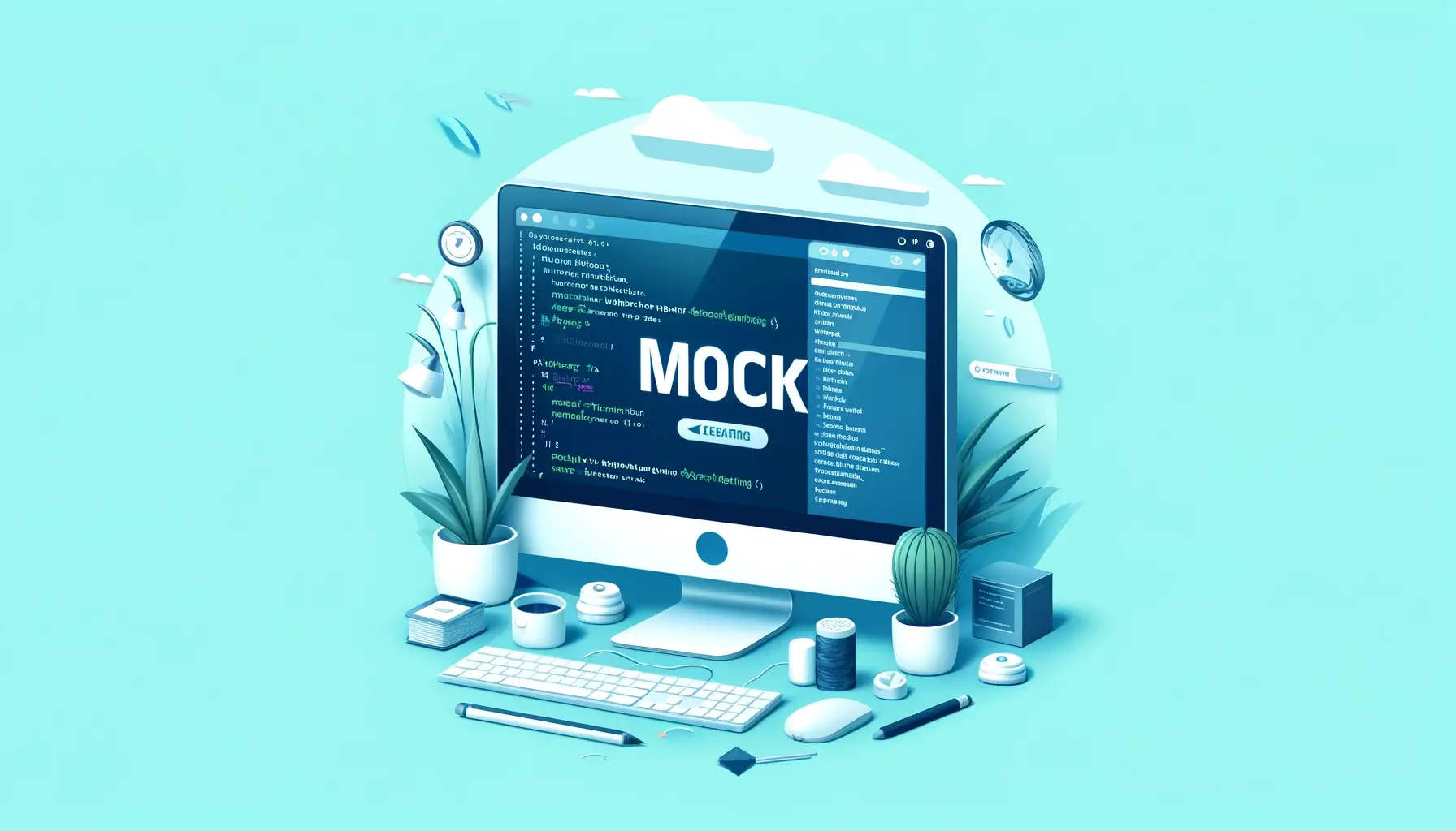 mock