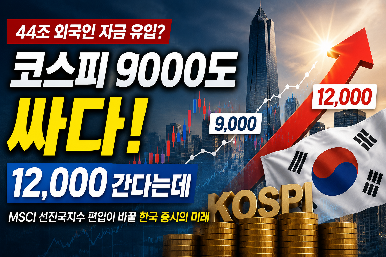 MSCI 선진국지수 편입과 외국인 자금 유입 전망