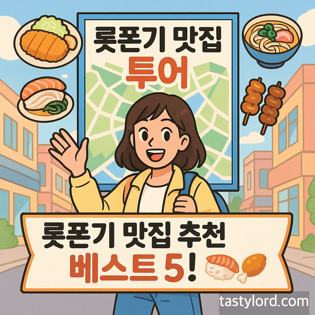 도쿄 롯폰기 미치게 배고플때 더 맛있는 맛집 5