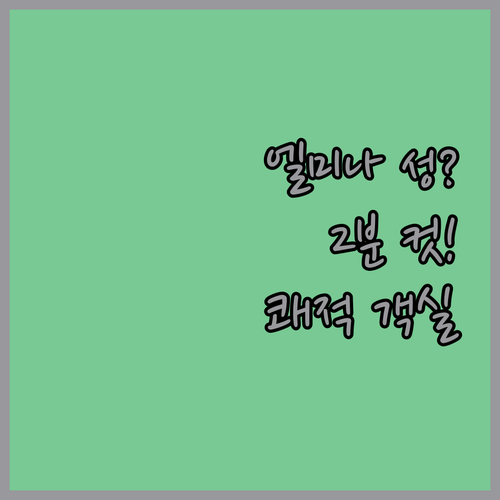 엘미나 성 2분 거리 코코넛 그로브 ..
