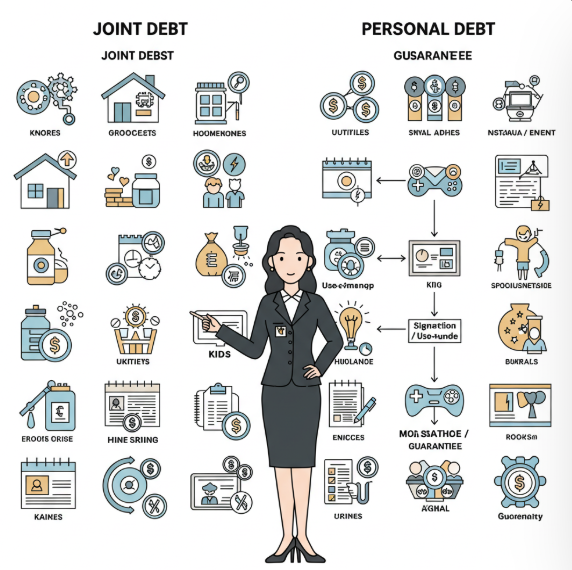 공동채무 vs 개인채무 판별법