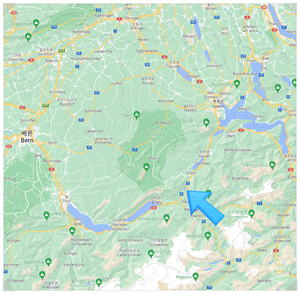 룬게른 호수 전망대