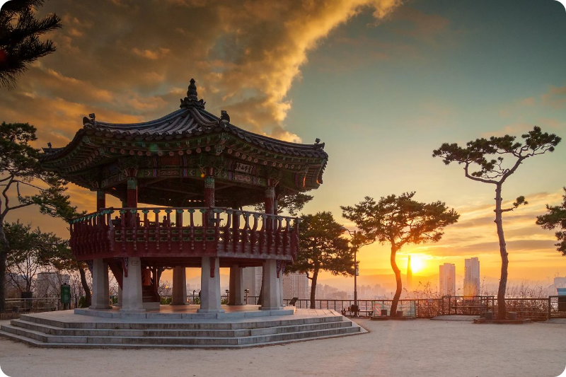 팔각정 새해 일출 해돋이 명소 /출처:인스타 ceyunsung