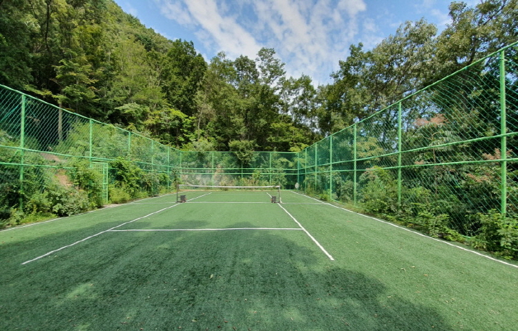 거제 자연휴양림 족구장