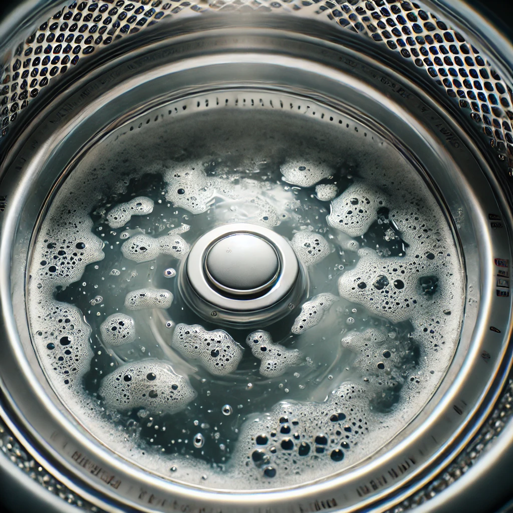 LG 통돌이 세탁기 먼지 - 세탁조 내부 찌꺼기 축적