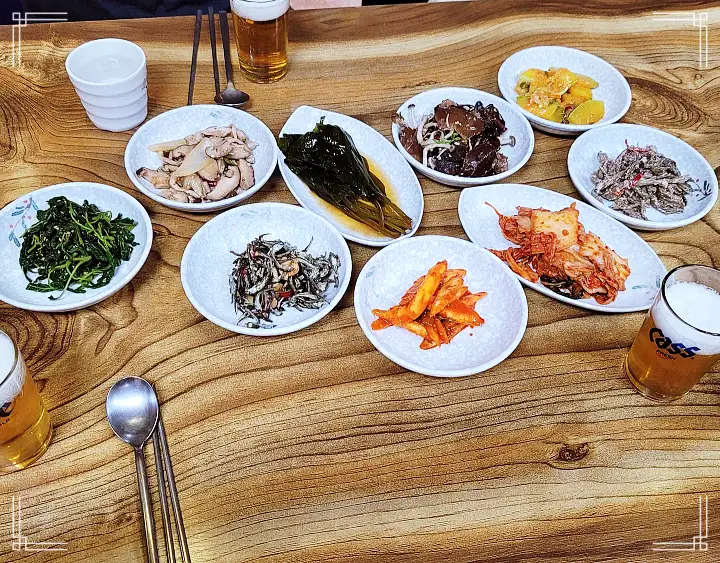 울릉도 깃대봉 가게 따개비밥 홍합밥 허영호와 함께하는 명산 도전기 따개비 칼국수 맛집 추천