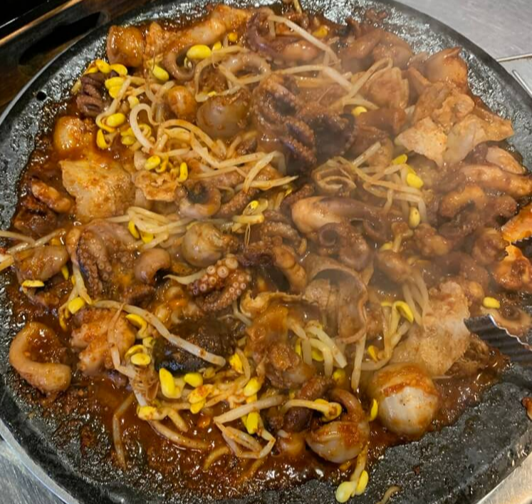 콩나물과 익은 쭈삼세트