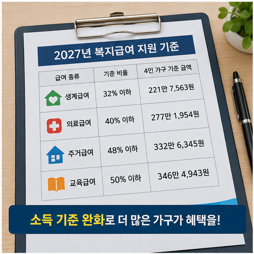 "202년 기준중위소득 6.7% 오르면 생계비는 얼마나 더 받을까?" - 자격요건, 실수령액, 신청방법, 필요서류 등 완벽 정리