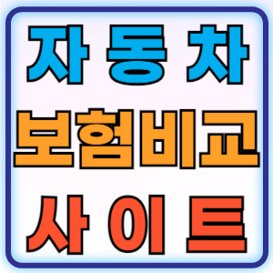 자동차보험 비용 절약을 위한 견적 비교 사이트
