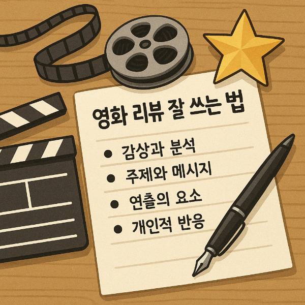 영화 리뷰 잘 쓰는 법