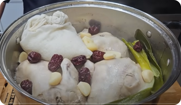 닭백숙 황금레시피