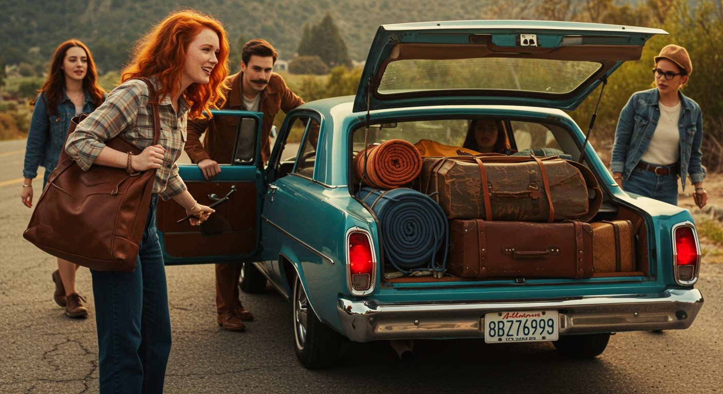 여행 떠나는 사람들