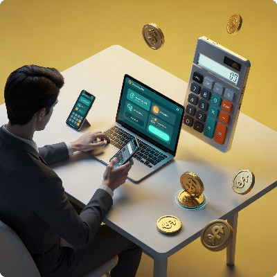 실업급여 모의계산 이미지