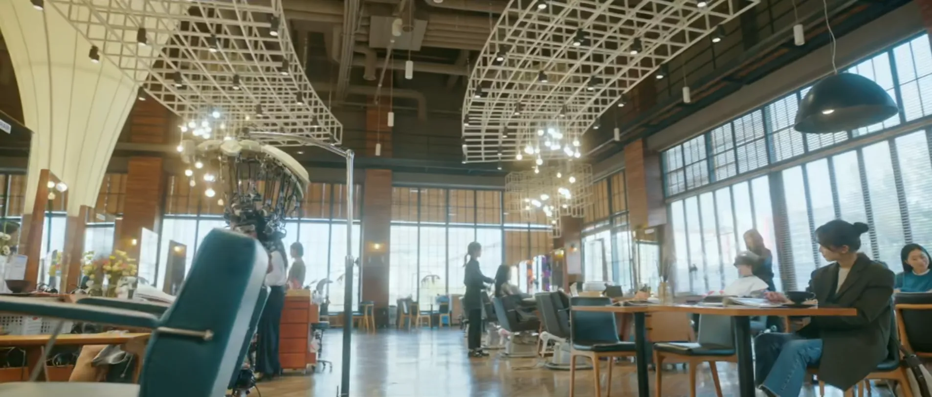 우연일까 드라마 촬영지 아이디헤어 원마운트점