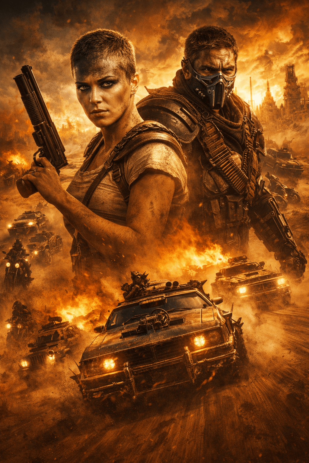 매드맥스 분노의 도로 포스터