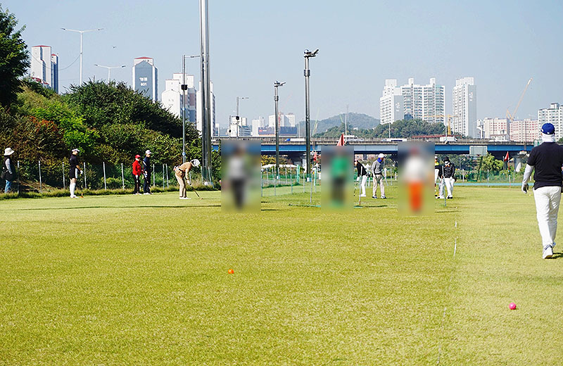 구리시파크골프장 (구리 왕숙천파크골프장) 경기도 구리시 수택동 145-1 (왕숙천 구리시환경사업소 근처)