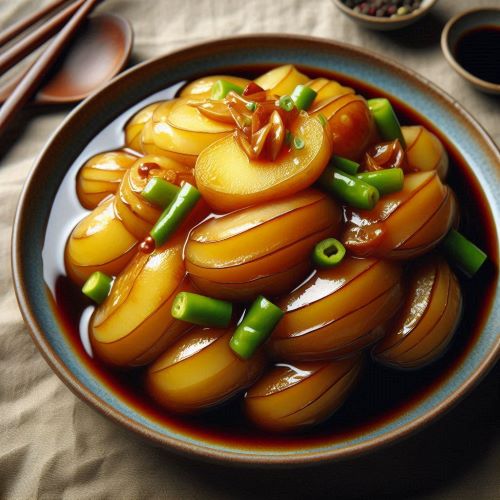 감자꽈리고추조림