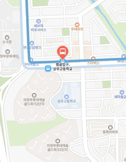 7200번 버스 노선도