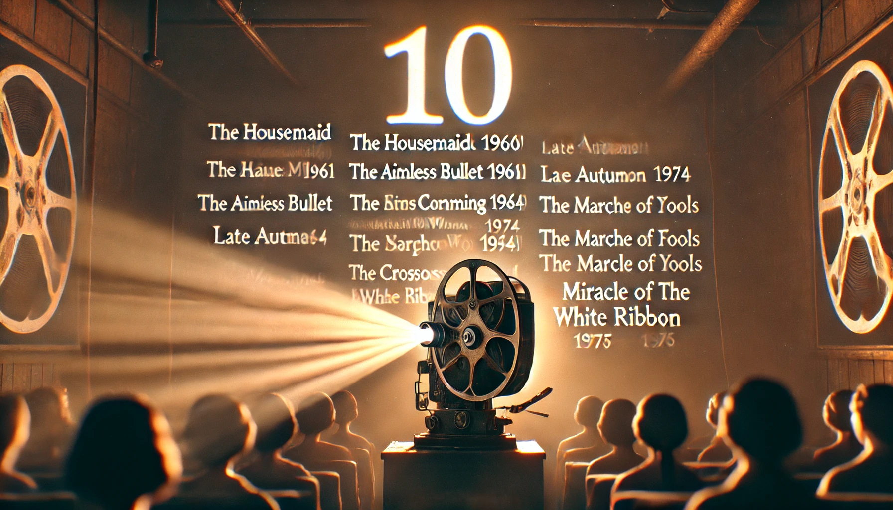 10 movies in a theater