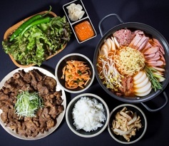 숯불고기정식