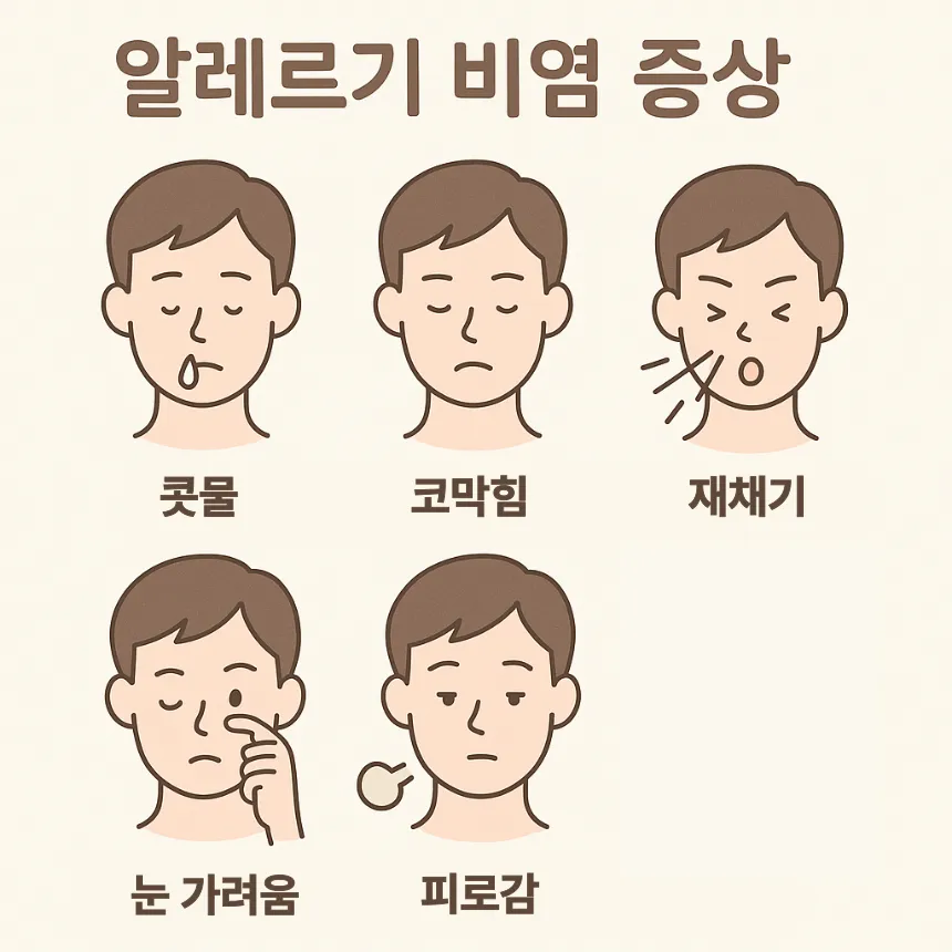 알레르기 비염 증상