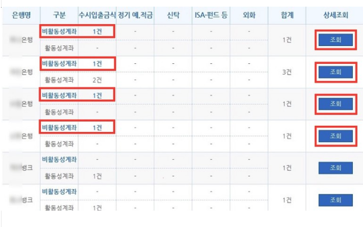 계좌 해지 잔고 이전