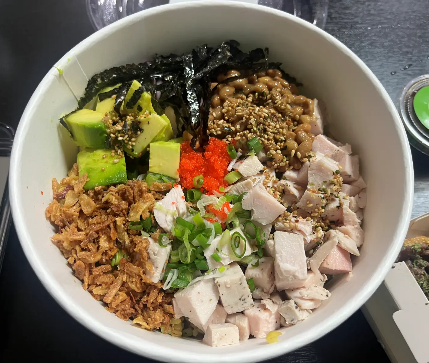 포케올데이 닭가슴살 아보카도 낫또 프로틴 포케