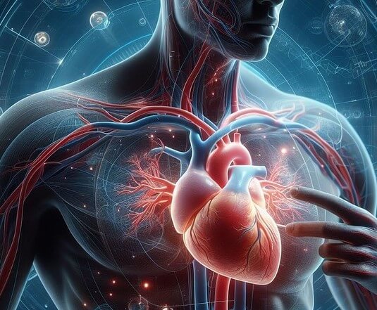 심장, 남성, 근육, 혈류, 손