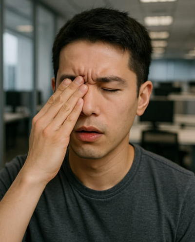 눈에 날파리 현상