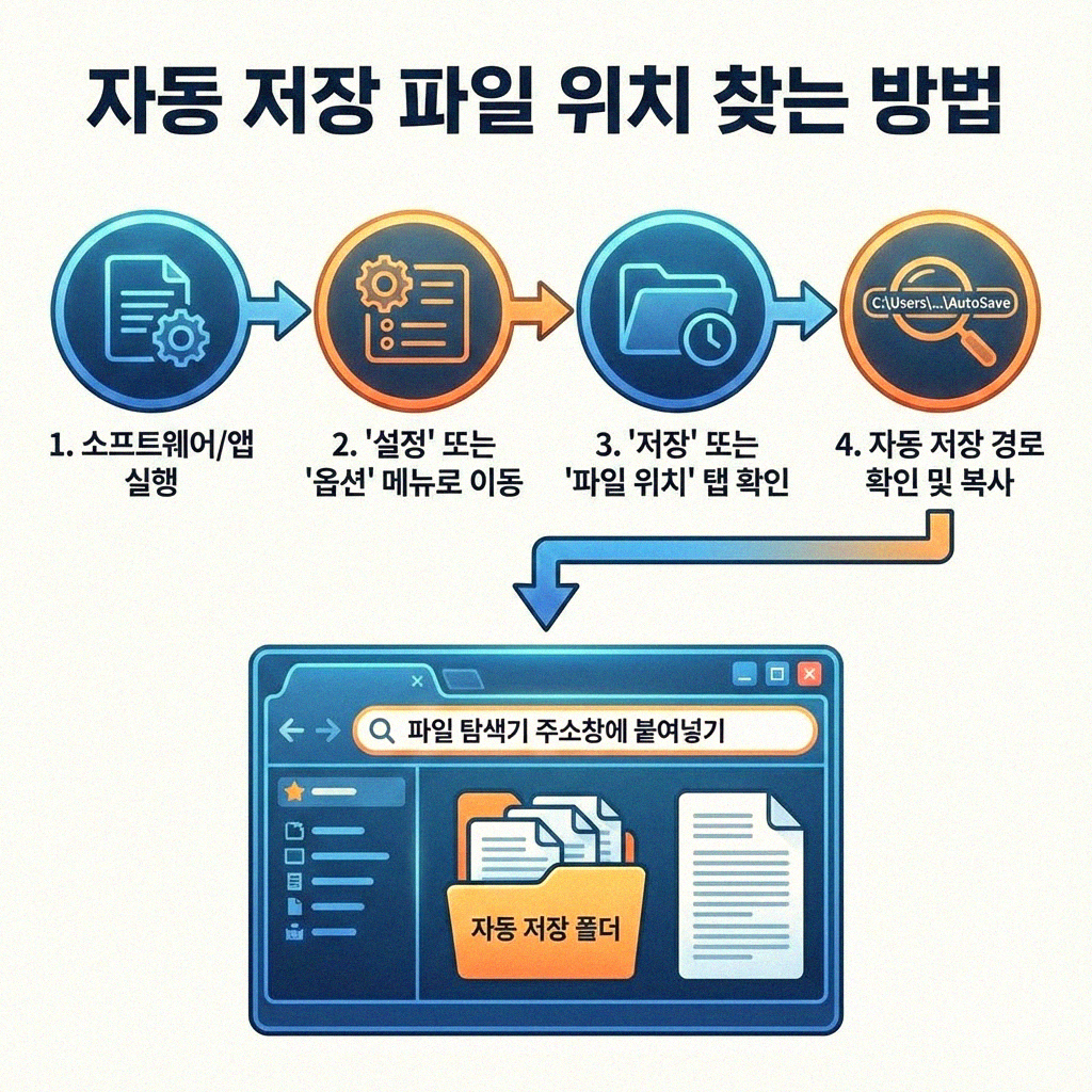 한글 문서 자동 저장 위치 쉽게 찾는 법