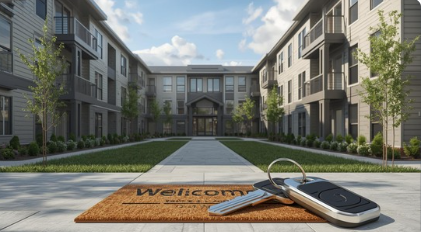 신축아파트와 열쇠